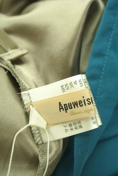 Apuweiser riche（アプワイザーリッシェ）の古着「花シルエットオーガンジー×シアー無地リバーシブル膝丈スカート（スカート）」大画像６へ