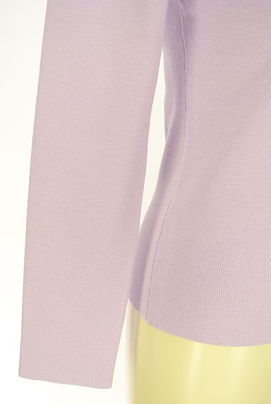 JUSGLITTY（ジャスグリッティー）の古着「アシメオフショルダーリブニット（ニット）」大画像４へ