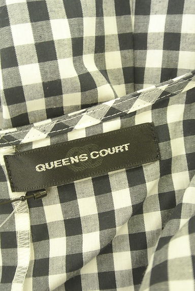 QUEENS COURT（クイーンズコート）の古着「ギンガムチェックブラウス（カットソー・プルオーバー）」大画像６へ