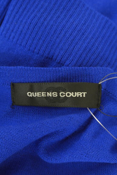 QUEENS COURT（クイーンズコート）の古着「ビジューボタンニットカーディガン（カーディガン・ボレロ）」大画像６へ