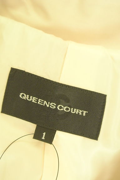 QUEENS COURT（クイーンズコート）の古着「リボンベルト付き光沢トレンチコート（トレンチコート）」大画像６へ