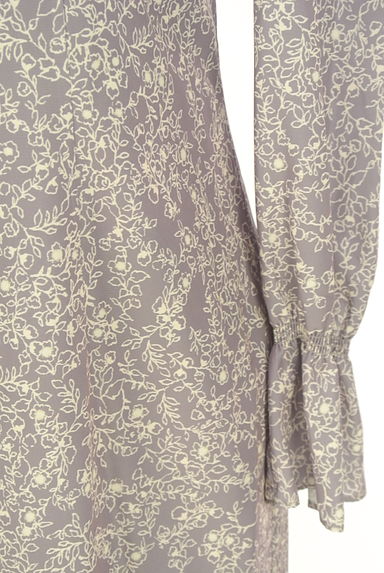 PROPORTION BODY DRESSING（プロポーションボディ ドレッシング）の古着「花柄フリルロングワンピース（ワンピース・チュニック）」大画像５へ