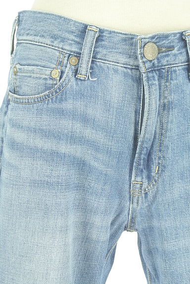 Antgauge（アントゲージ）の古着「ダメージ加工ストレートデニムパンツ（デニムパンツ）」大画像４へ
