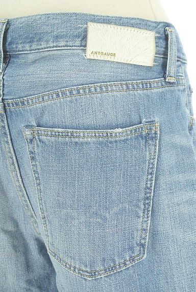 Antgauge（アントゲージ）の古着「ダメージ加工ストレートデニムパンツ（デニムパンツ）」大画像５へ