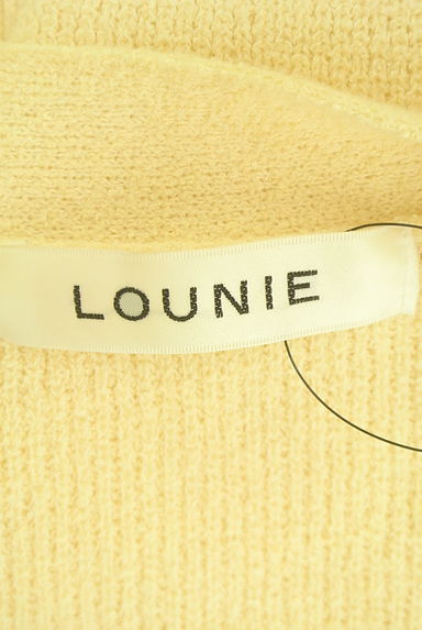 LOUNIE（ルーニィ）の古着「ボリュームスリーブ肩開きニットカーデ（カーディガン・ボレロ）」大画像６へ