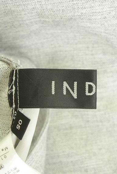 INDIVI（インディヴィ）の古着「クロップドワイドパンツ（パンツ）」大画像６へ