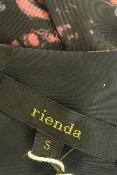 rienda（リエンダ）の古着「花柄膝丈フレアワンピース（ワンピース・チュニック）」大画像６へ