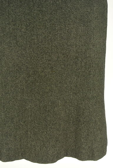 UNTITLED（アンタイトル）の古着「ウール混膝丈ペプラムスカート（スカート）」大画像５へ