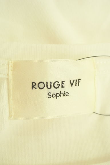Rouge vif La cle（ルージュヴィフラクレ）の古着「フレンチスリーブプリントＴシャツ（Ｔシャツ）」大画像６へ