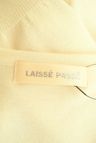 LAISSE PASSE（レッセパッセ）の古着「七分袖パールボタンニットカーディガン（カーディガン・ボレロ）」大画像６へ