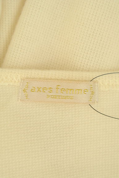 axes femme（アクシーズファム）の古着「フロントリボンフリルニットボレロ（カーディガン・ボレロ）」大画像６へ