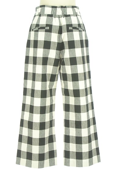 Te chichi（テチチ）の古着「チェック柄セミワイドパンツ（パンツ）」大画像２へ