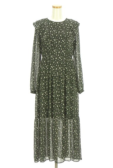 MOUSSY（マウジー）の古着「花柄シフォンワンピース（ワンピース・チュニック）」大画像１へ