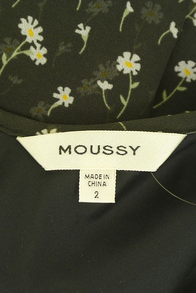 MOUSSY（マウジー）の古着「花柄シフォンワンピース（ワンピース・チュニック）」大画像６へ