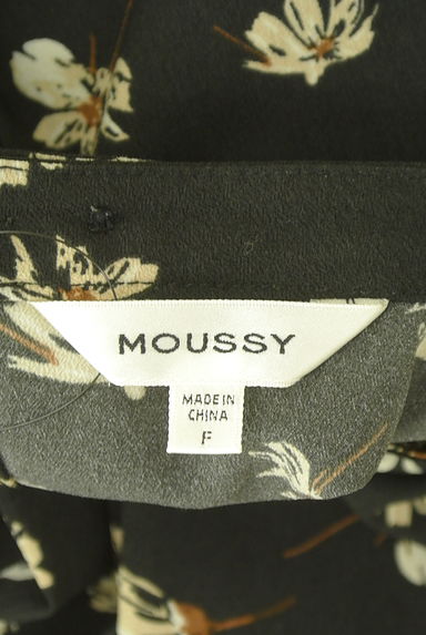 MOUSSY（マウジー）の古着「バンドカラー花柄カットソー（ブラウス）」大画像６へ