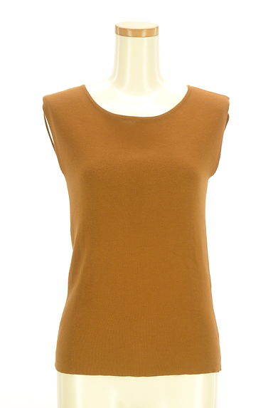 NATURAL BEAUTY BASIC（ナチュラルビューティベーシック）の古着「ノースリニットトップス（ニット）」大画像１へ