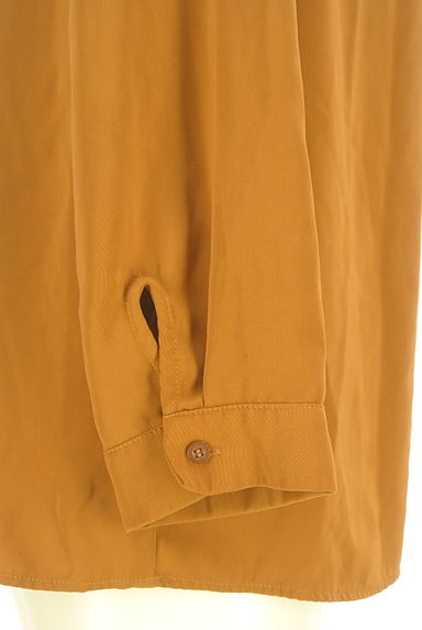 UNITED ARROWS（ユナイテッドアローズ）の古着「９分袖微光沢バンドカラーブラウス（カットソー・プルオーバー）」大画像５へ