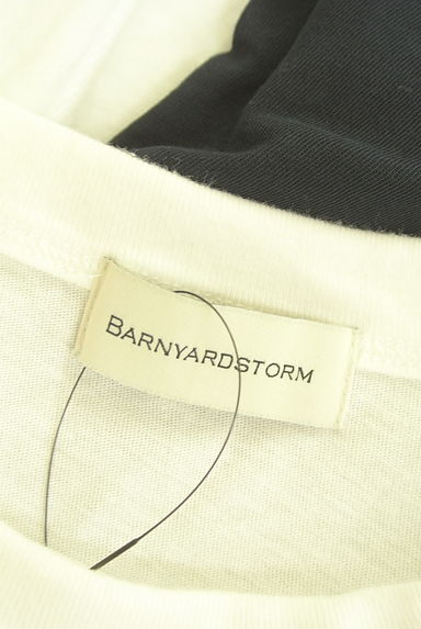 BARNYARDSTORM（バンヤードストーム）の古着「ロゴプリントバイカラーTシャツ（Ｔシャツ）」大画像６へ