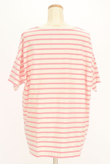 JOURNAL STANDARD（ジャーナルスタンダード）の古着「ボーダービッグTシャツ（カットソー・プルオーバー）」大画像２へ