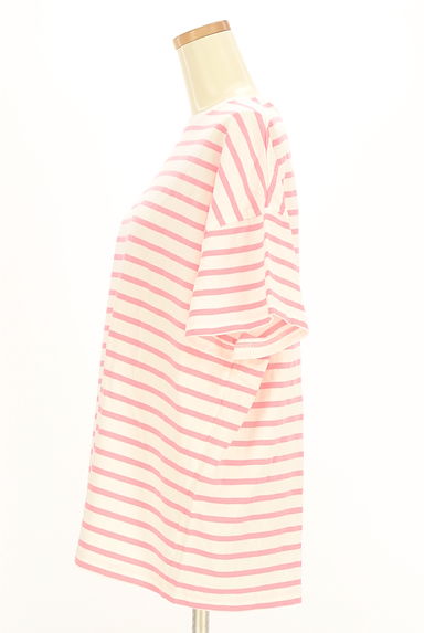 JOURNAL STANDARD（ジャーナルスタンダード）の古着「ボーダービッグTシャツ（カットソー・プルオーバー）」大画像３へ
