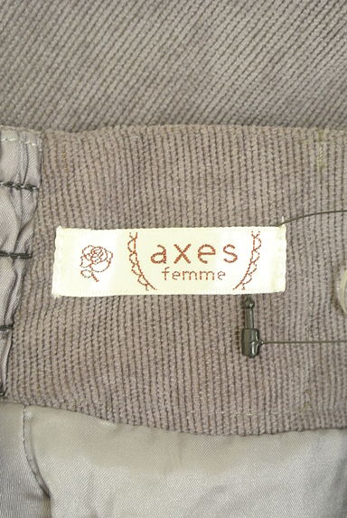 axes femme（アクシーズファム）の古着「裾フリルコーデュロイオーバーオール（オーバーオール・サロペット）」大画像６へ
