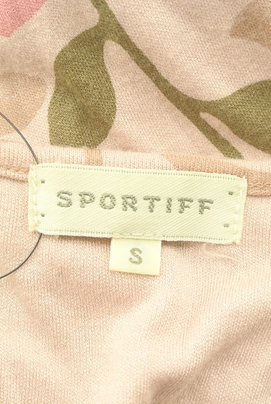 sportiff（スポーティフ）の古着「メロフリル花柄七分袖カットソー（カットソー・プルオーバー）」大画像６へ