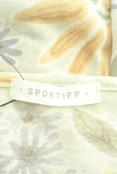 sportiff（スポーティフ）の古着「ドロスト花柄カットソー（カットソー・プルオーバー）」大画像６へ