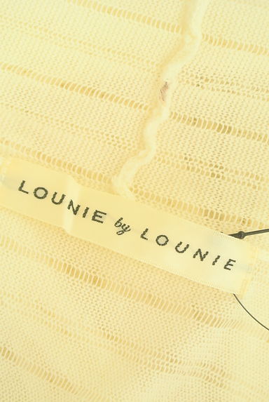 LOUNIE（ルーニィ）の古着「透かしリブニットカーディガン（カーディガン・ボレロ）」大画像６へ