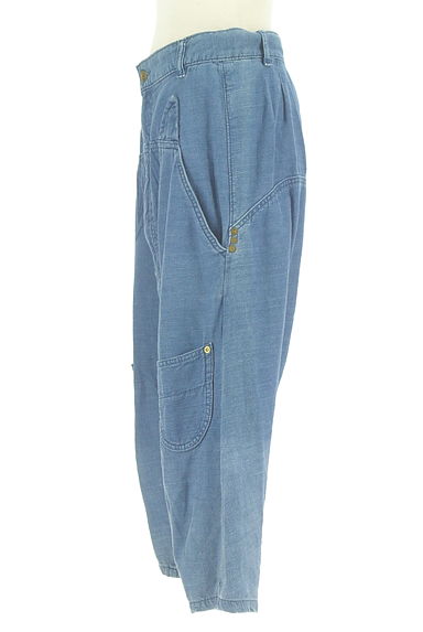 mercibeaucoup（メルシーボークー）の古着「刺しゅう入りサルエルデニムパンツ（デニムパンツ）」大画像３へ