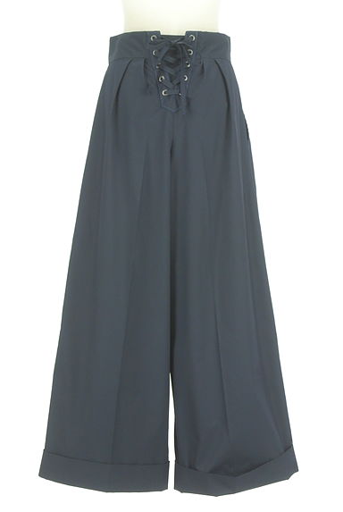 ZUCCa（ズッカ）の古着「バックレースアップワイドパンツ（パンツ）」大画像２へ