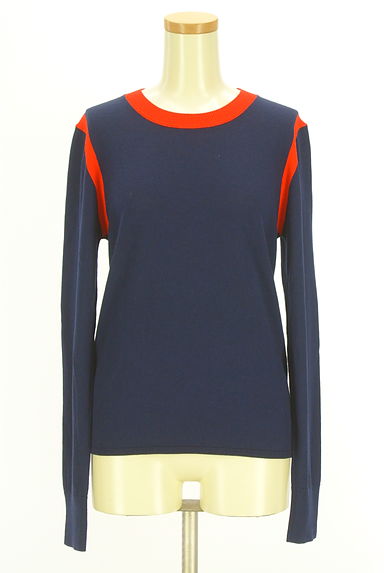 Comptoir des Cotonniers（コントワーデコトニエ）の古着「シルク混配色ニットトップス（ニット）」大画像１へ