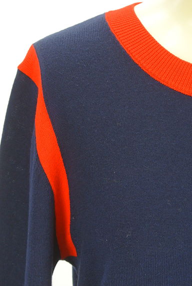 Comptoir des Cotonniers（コントワーデコトニエ）の古着「シルク混配色ニットトップス（ニット）」大画像４へ