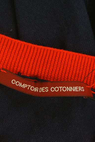 Comptoir des Cotonniers（コントワーデコトニエ）の古着「シルク混配色ニットトップス（ニット）」大画像６へ