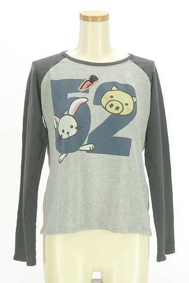 drug store's（ドラッグストアーズ）の古着「ナンバリングラグランTシャツ（Ｔシャツ）」大画像１へ