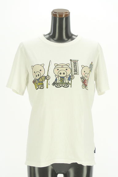 drug store's（ドラッグストアーズ）の古着「三太郎ブタさんプリントTシャツ（Ｔシャツ）」大画像１へ