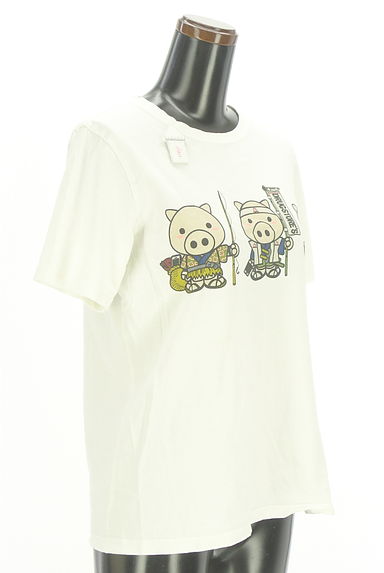 drug store's（ドラッグストアーズ）の古着「三太郎ブタさんプリントTシャツ（Ｔシャツ）」大画像４へ