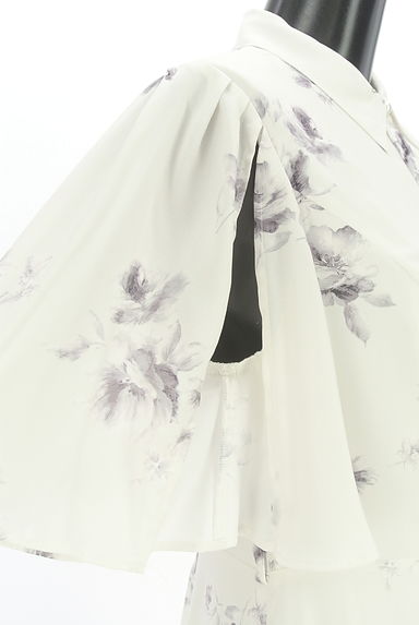 Snidel（スナイデル）の古着「ベルト付き花柄シフォンワンピース（ワンピース・チュニック）」大画像５へ
