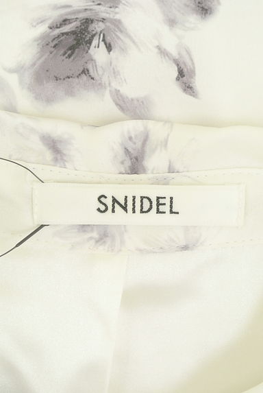 Snidel（スナイデル）の古着「ベルト付き花柄シフォンワンピース（ワンピース・チュニック）」大画像６へ