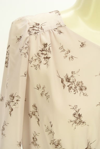 LAISSE PASSE（レッセパッセ）の古着「花柄ロングフレアワンピース（ワンピース・チュニック）」大画像４へ