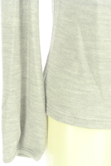 GALLERY VISCONTI（ギャラリービスコンティ）の古着「リボン付きタートルネックニットトップス（ニット）」大画像５へ