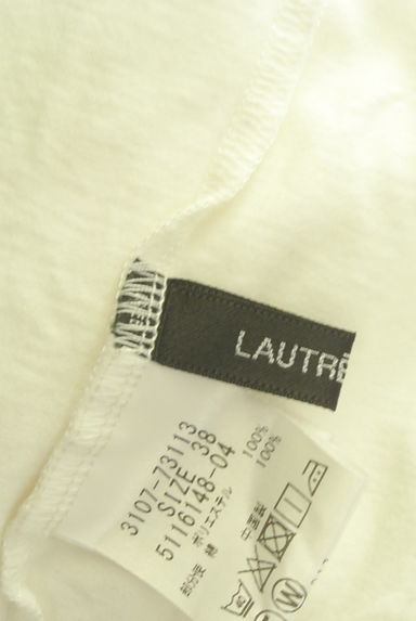 LAUTREAMONT（ロートレアモン）の古着「透かしレースネックシアーカットソー（カットソー・プルオーバー）」大画像６へ