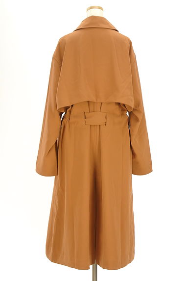MOUSSY（マウジー）の古着「ロングトレンチコート（トレンチコート）」大画像２へ