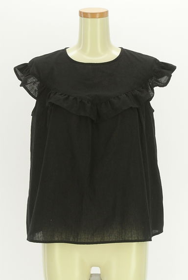 Te chichi（テチチ）の古着「麻混フリルカットソー（カットソー・プルオーバー）」大画像１へ