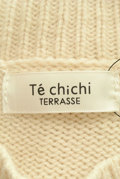 Te chichi（テチチ）の古着「アシメケーブルニットトップス（ニット）」大画像６へ