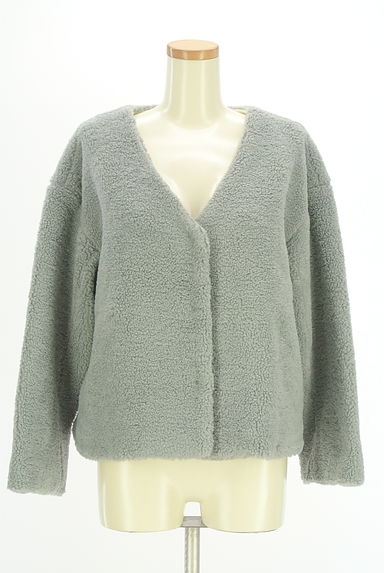 Samansa Mos2（サマンサモスモス）の古着「ボアショートジャケット（ジャケット）」大画像１へ