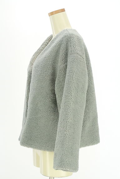 Samansa Mos2（サマンサモスモス）の古着「ボアショートジャケット（ジャケット）」大画像３へ