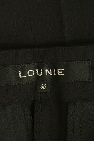 LOUNIE（ルーニィ）の古着「斜めタックテーパードパンツ（パンツ）」大画像６へ