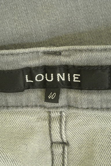 LOUNIE（ルーニィ）の古着「カットオフスキニーデニムパンツ（デニムパンツ）」大画像６へ