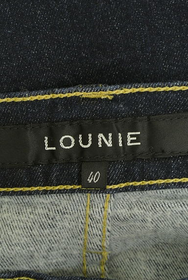 LOUNIE（ルーニィ）の古着「ウォッシュド加工スキニーデニムパンツ（デニムパンツ）」大画像６へ