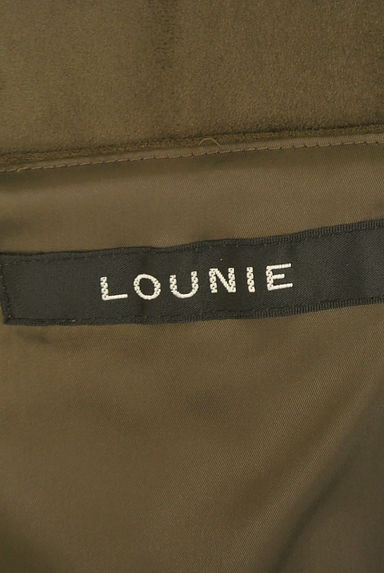 LOUNIE（ルーニィ）の古着「スウェードロングキャミワンピース（キャミワンピース）」大画像６へ